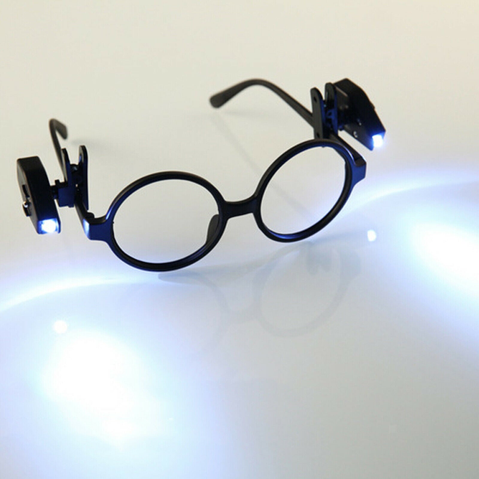 1Pc Reading Glasses Light Clip Flashlight LED Light