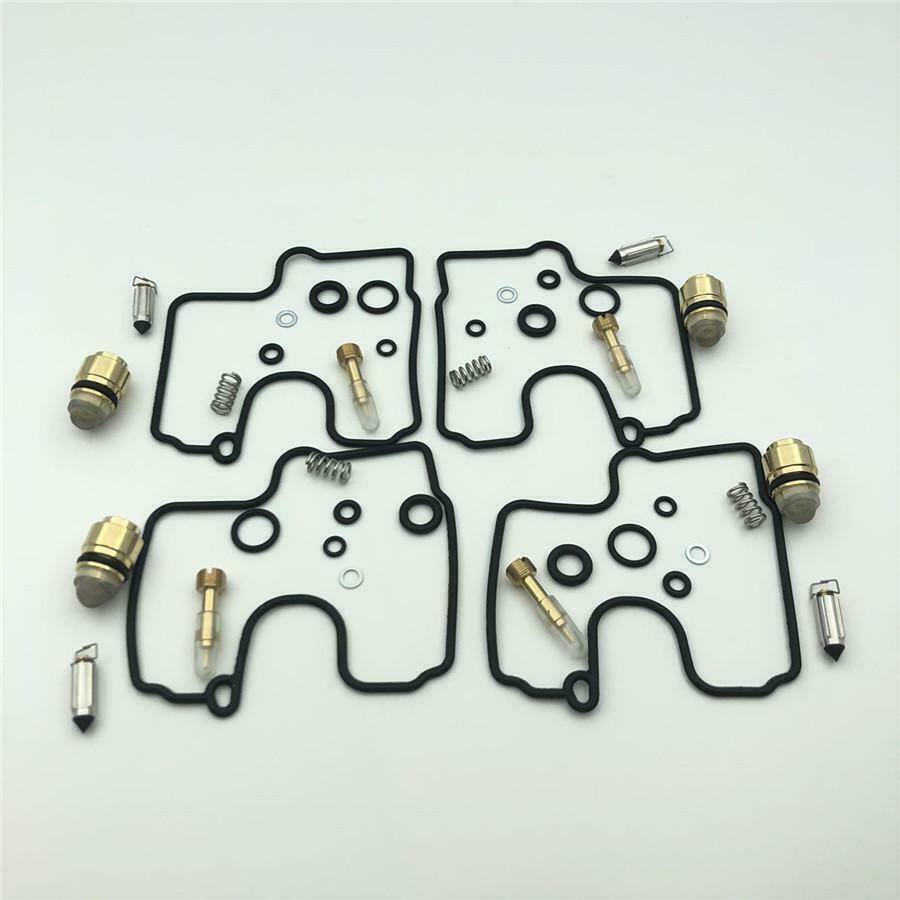 4 Sets Carburetor Repair Kit For KAWASAKI Ninja ZX-6R ZX6R ZZR 600 ZX600Z1 X636A