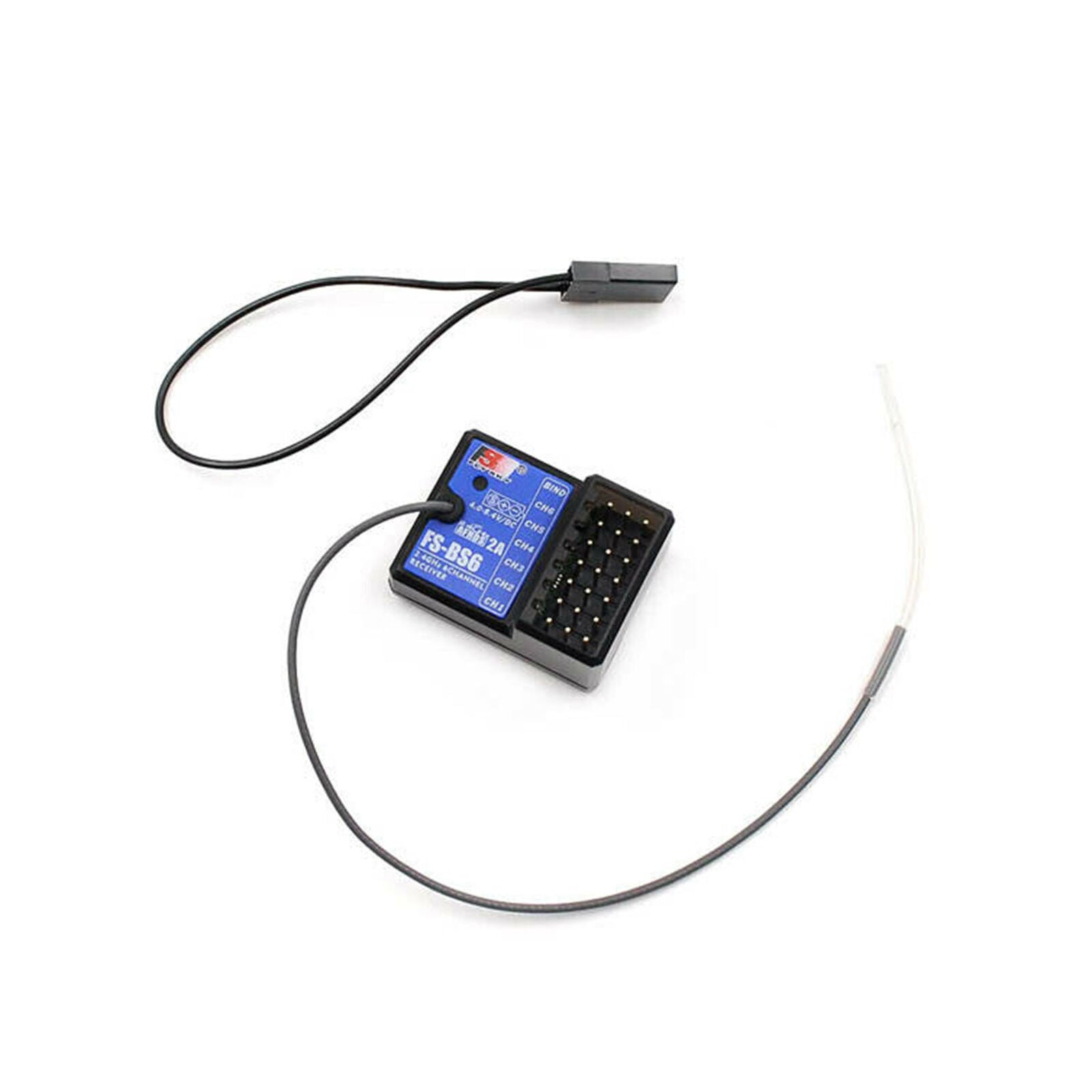 2.4G 6CH FS-BS6 RC Gyro Receiver Fail-Safe For Transmitter Racing Car Boat