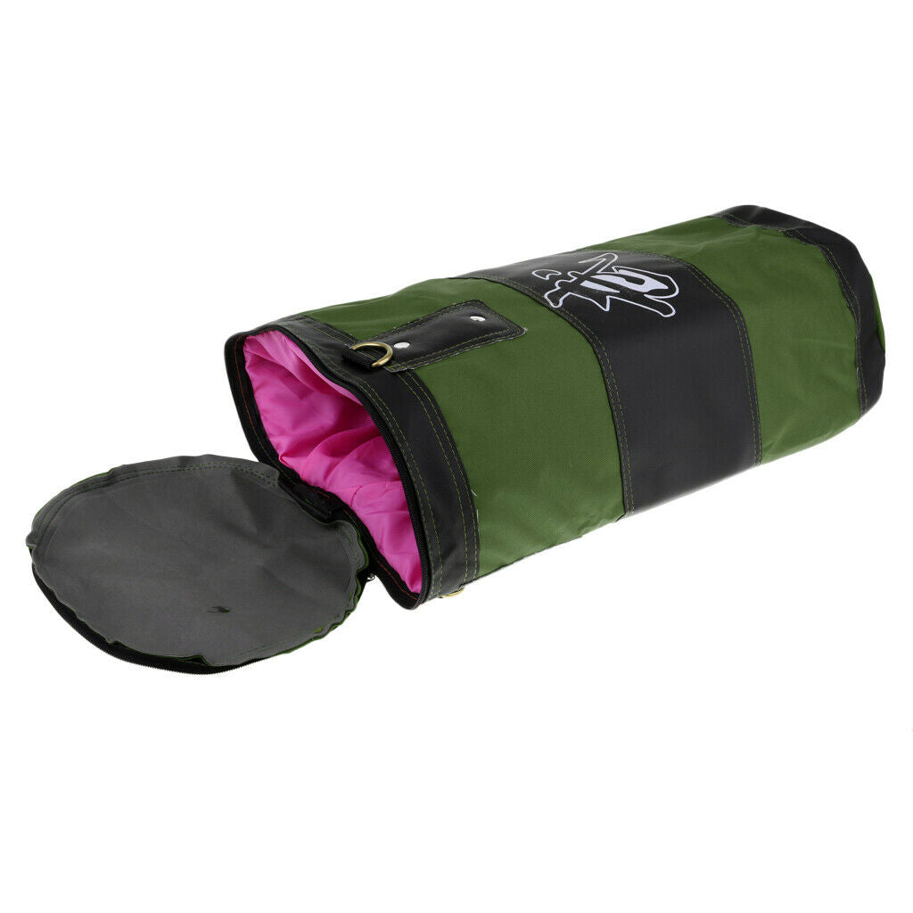 Boxing Bag Punching Sandbags Martial Art Kickboxing Training olive green 60
