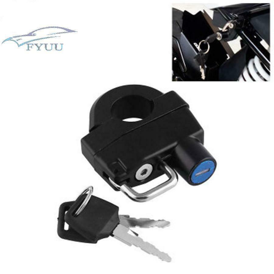 25mm Motorcycle Helmet Lock Key Padlock Handlebars Accessories for XL 883 1200