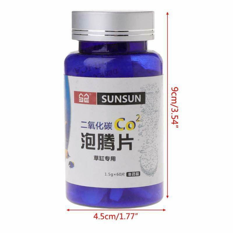 Aquarium CO2 Tablet Carbon Dioxide Fish Tank Diffuser Aquatic Plant Float Grass
