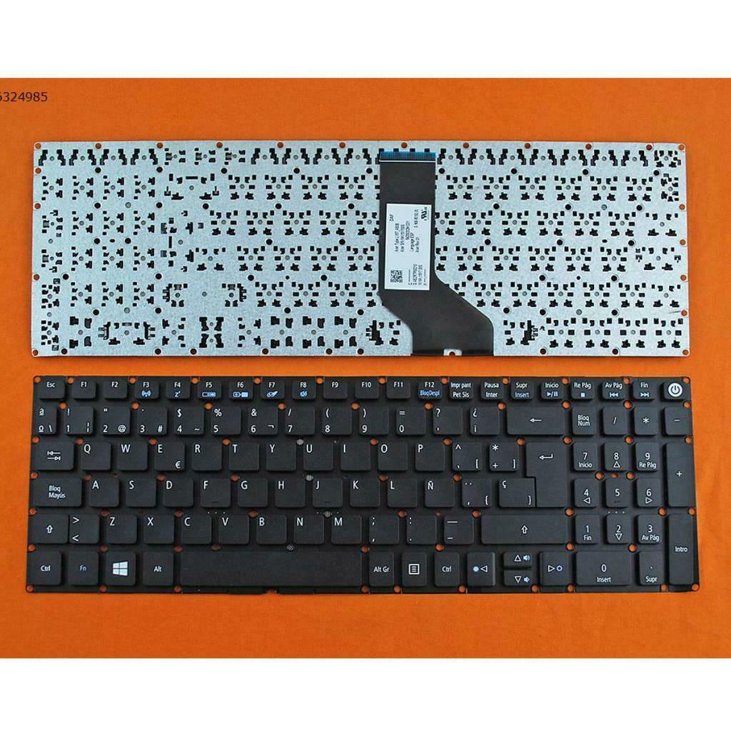 Spanish Keyboard for Acer Aspire E5-722 V3-574G E5-532G PC Teclado Replace