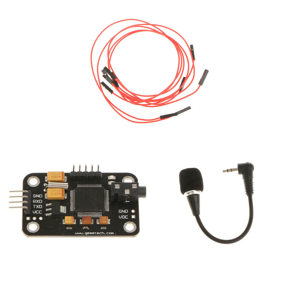 High Sensitivity Voice Recognition Module &Microphone &4Pin Wire for