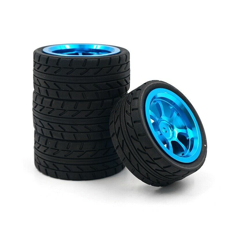 RC Wheel Tires with Hex Nut for 1/18 Wltoys A959-B A979-B A959 A969 A949 A979 U6