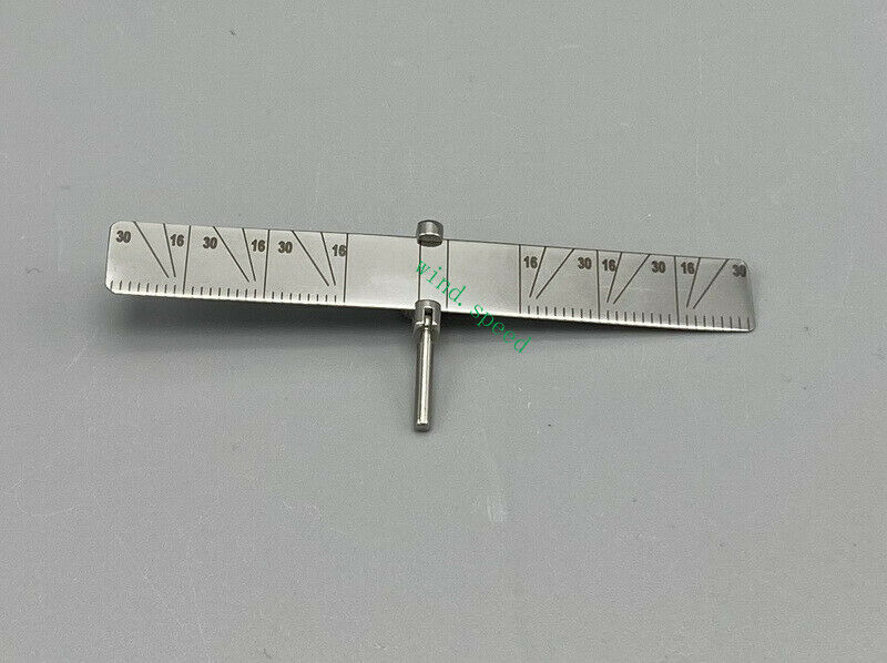 Surgical Positioning Locator Ruler Gauge Dental Implant Locating Guide Angle 2pc