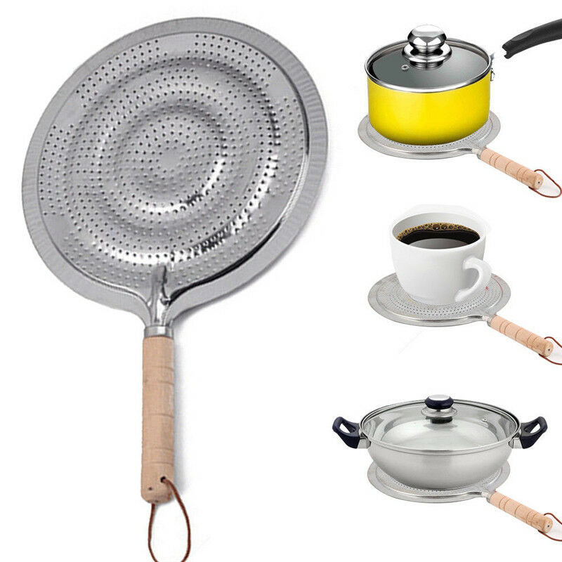 Stovetop Simmer Ring Heat Diffuser Gas Electric Range Pan Mat Hob Cooking Plate