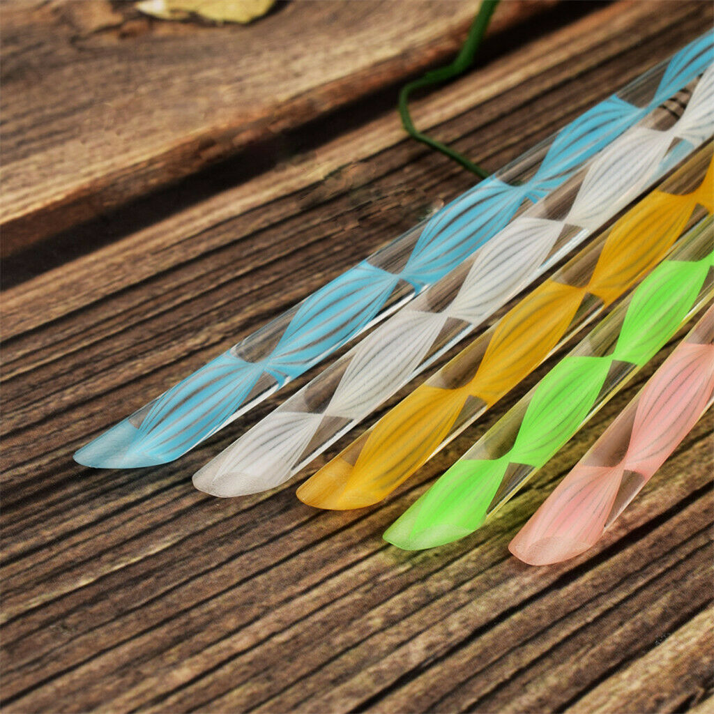 5 lot Thread Acrylic Nail Art Brush Carving Drawing Painting Liner Pen Tool