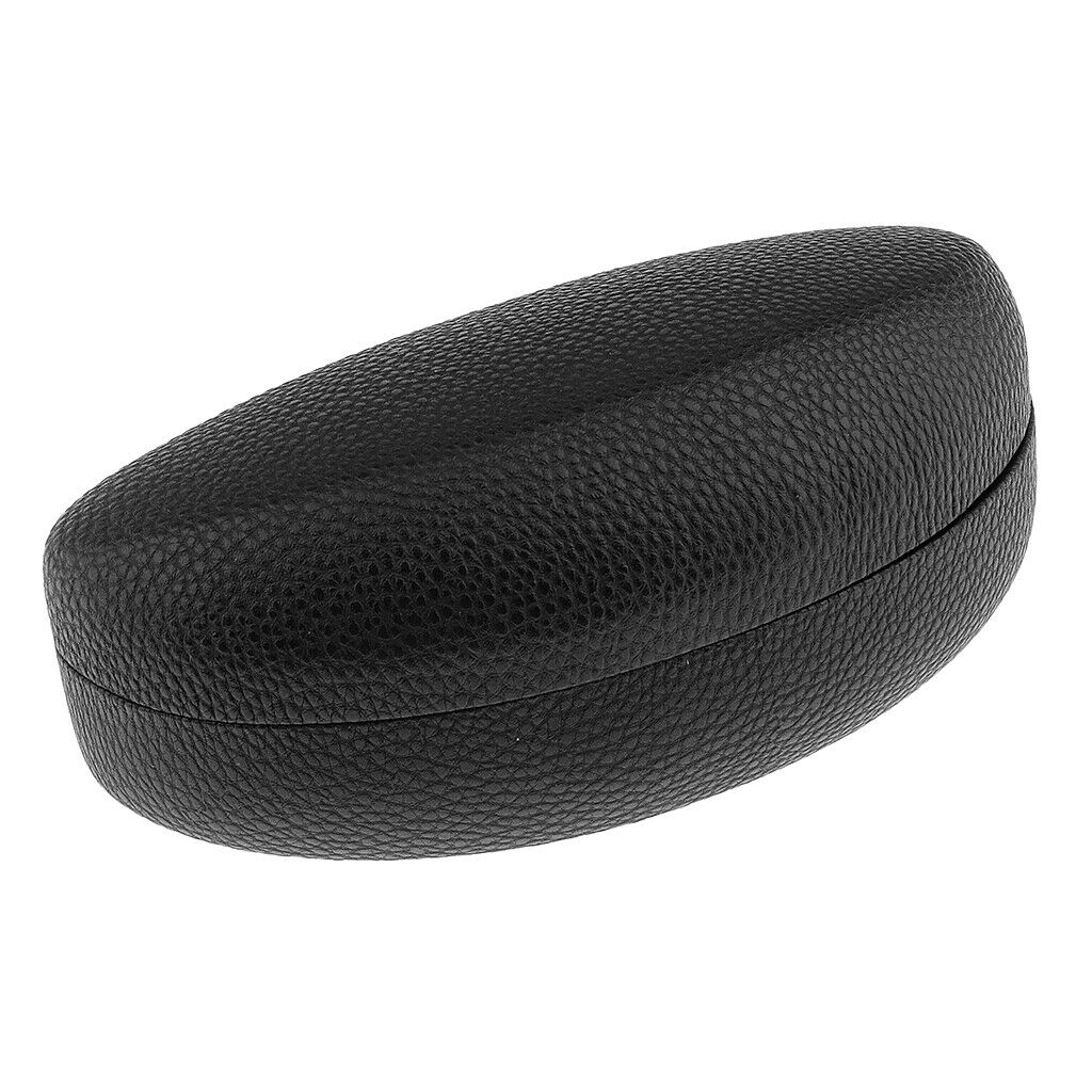 Black Metal Sunglasses Eyeglasses Hard Case Eye Glasses Storage Box Black