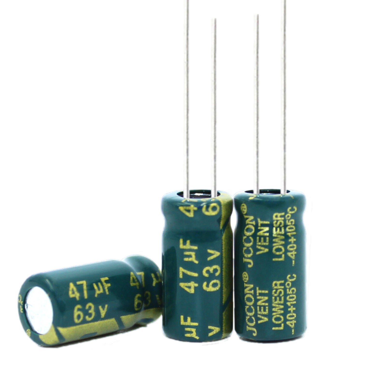 5pcs 63v47uf Aluminum electrolytic capacitor Switching power adapter 6x12mm