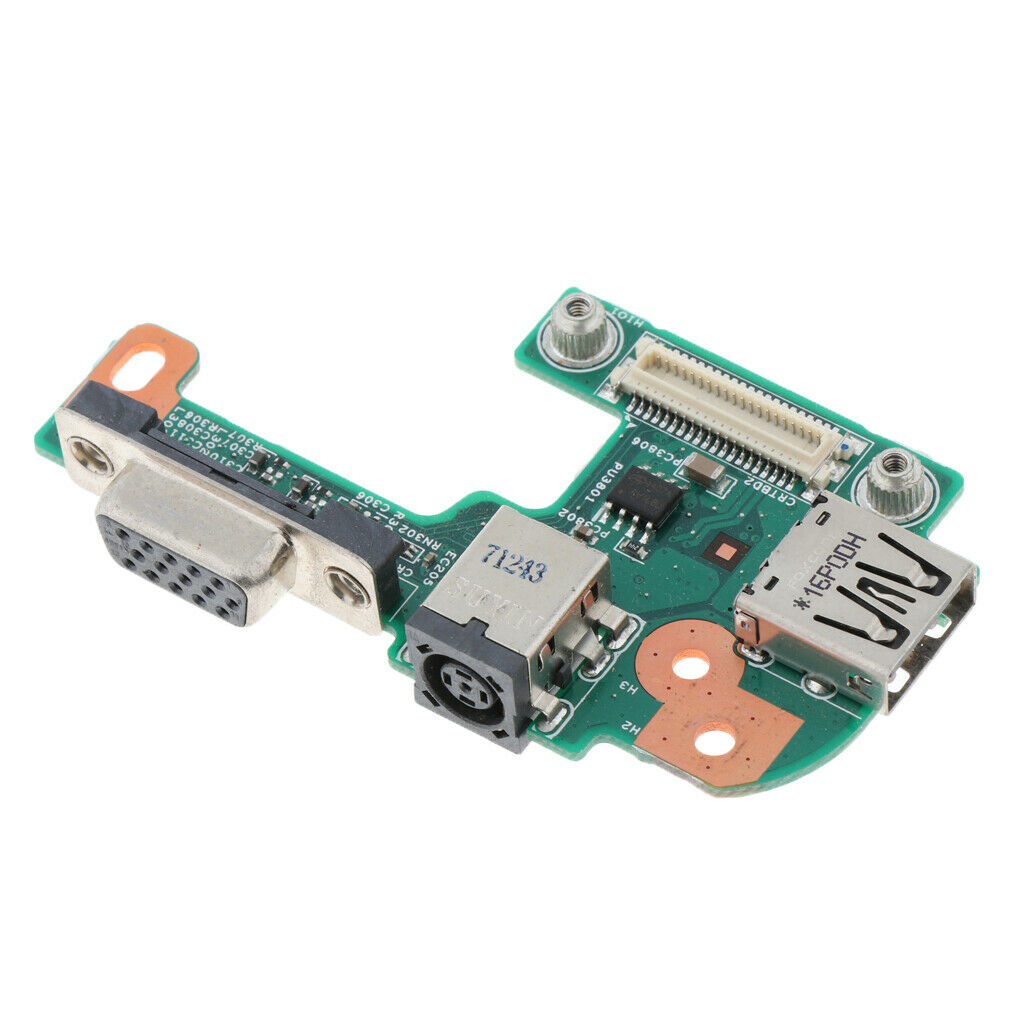 For Dell Inspiron N5110 Laptop DC IN Power Charging Port USB VGA-Out Board