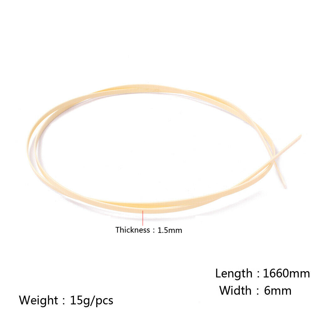 Guitar Banjo Ukulele Binding Purfling Inlay Strip Width 6mm for Luthiers DIY