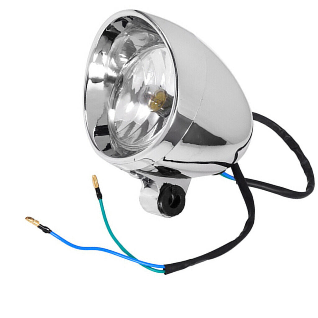 10W 12V Universal Motorbike Headlight Retro  Fog Light Auxiliary Light