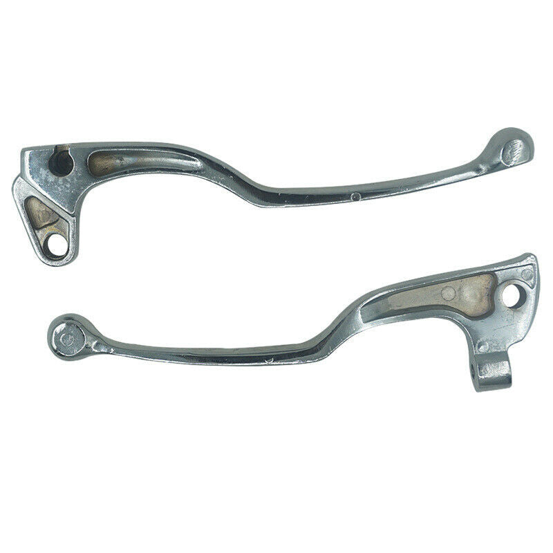 Pair 8MM Motorcycle Handle Grip Front Brake Lever with Clutch Set Aluminum Alloy