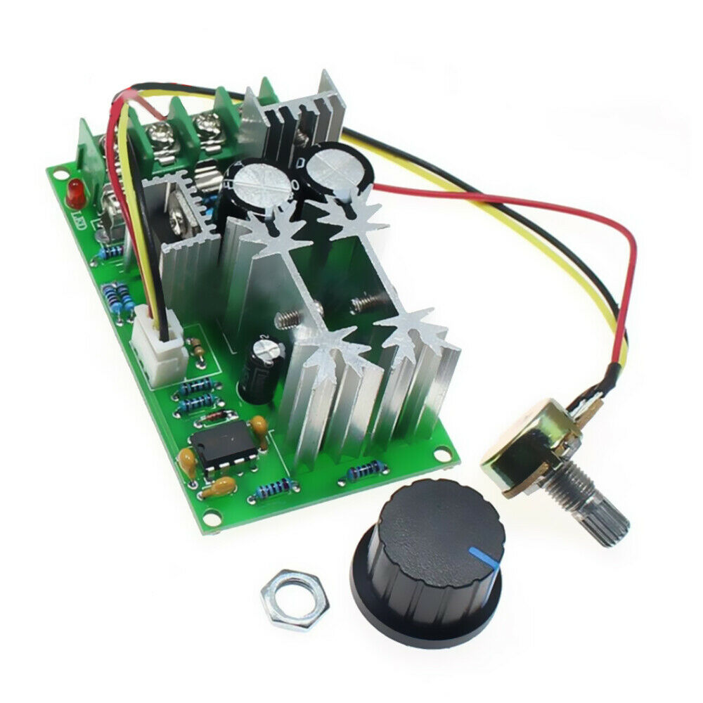 DC 10-60V 20A Motor Speed Regulator High Power Drive Module PWM Motor Controller