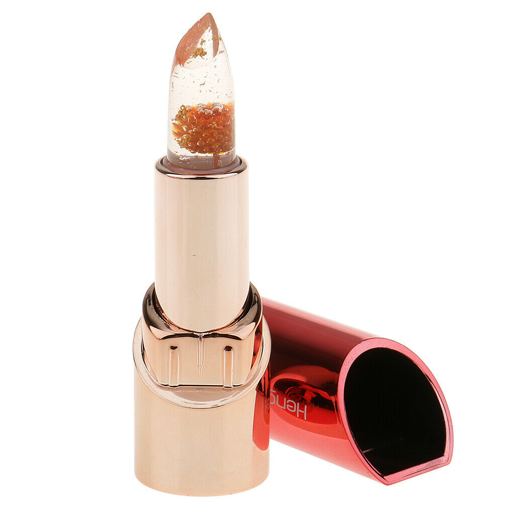 2 Pieces Flower Jelly Lip Stick Magic Color Temperature Change Lipstick