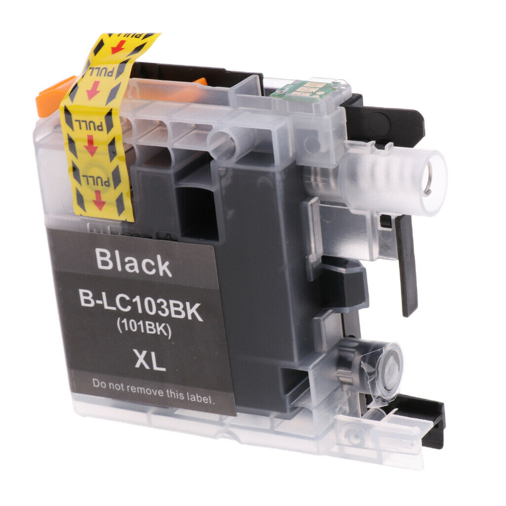 LC103BK LC103C LC103M LC103Y LC101 Ink Cartridges Replacement for Printer