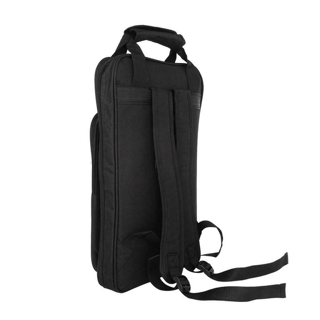 W-55 Black Drum Stick Hammer Gig Box Holder Briefcase Drum Mallet Pack