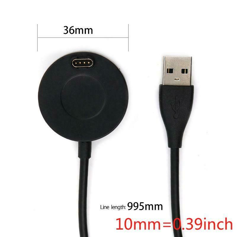 100CM USB Charging Dock Cable for Garmin Fenix 6 Series Smart Watch Cord Charger