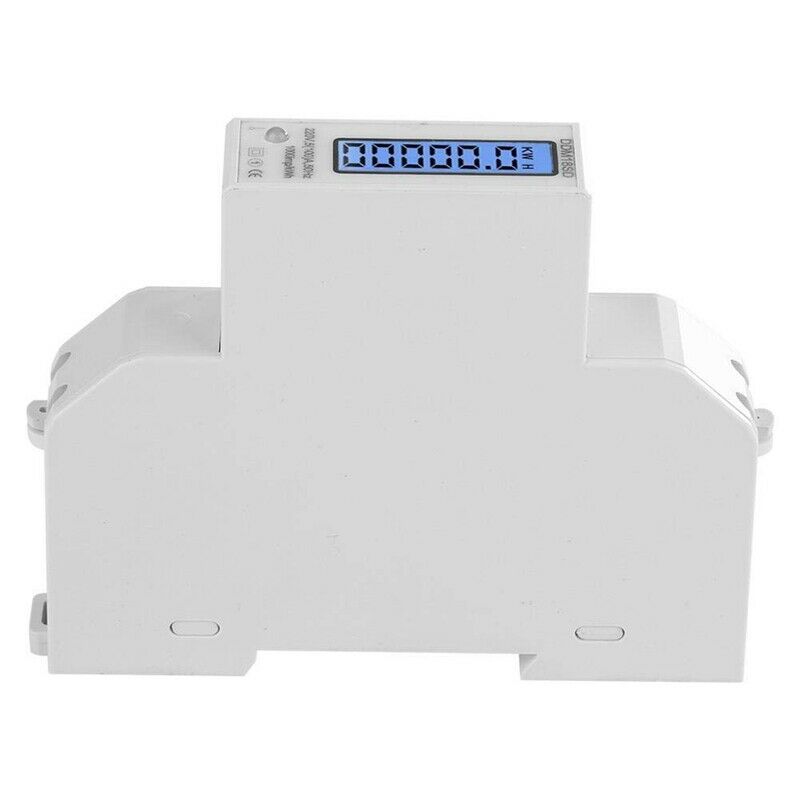 5-100A 220V Energy Meter Single Phase RS485 MODBUS Protocol LCD Backlit DisplaS9