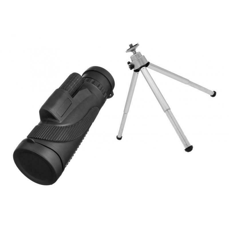 40X60 Zoom Optical HD Lens Monocular Telescope+ Tripod+ Clip For Phone