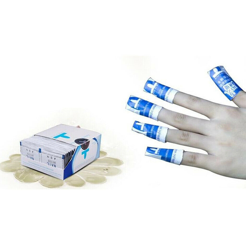 Professional UV Gel Polish Remover Pads  Wraps, 200Pcs