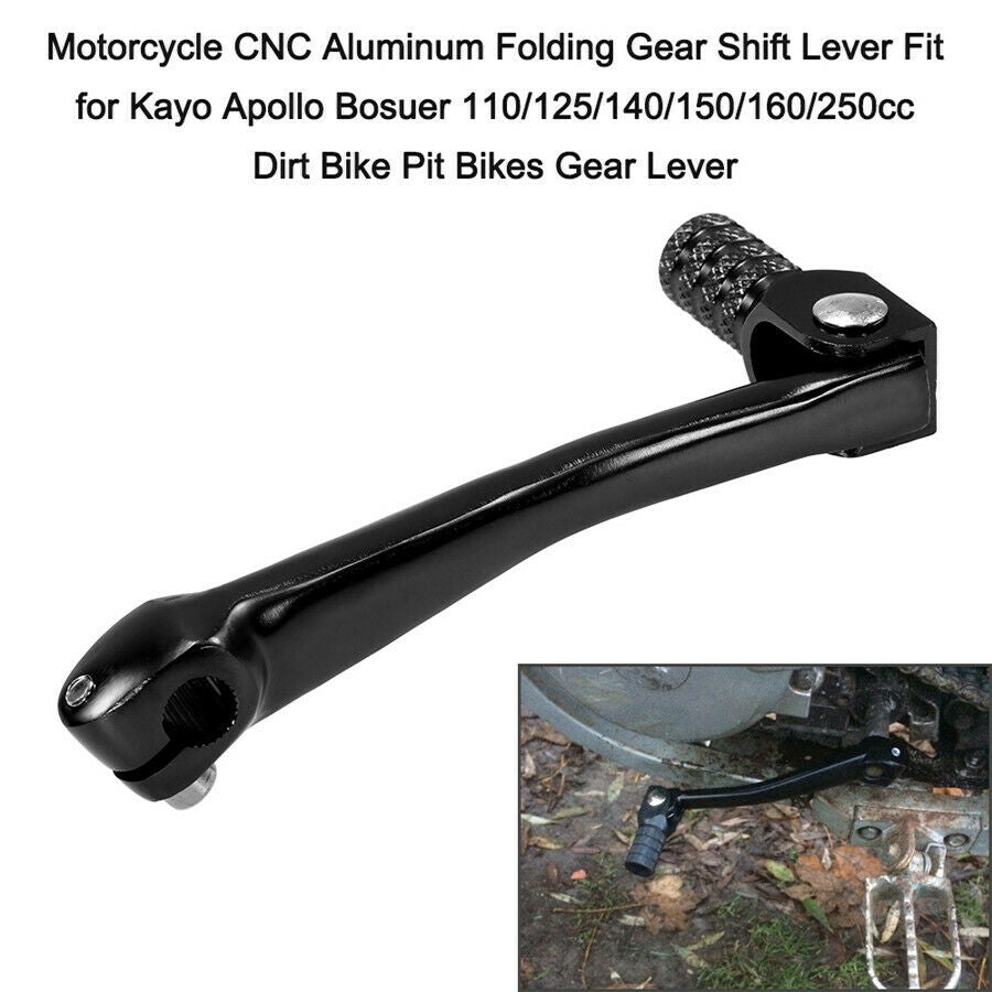 15cm Folding Motorcycle Scooter Bike Gear Shift Pedal Lever Foot Kick Universal