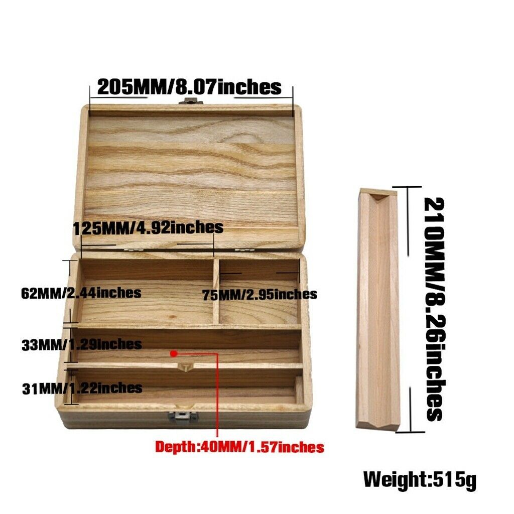 Box Wooden Box Chest To Decorate With Perfect Lid For Toys, Tools, Documents And