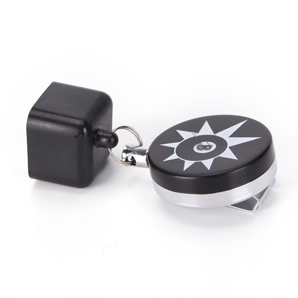 Billiards Snooker Pool Retractable Cue Chalk Holder with Belt ClipBDAU