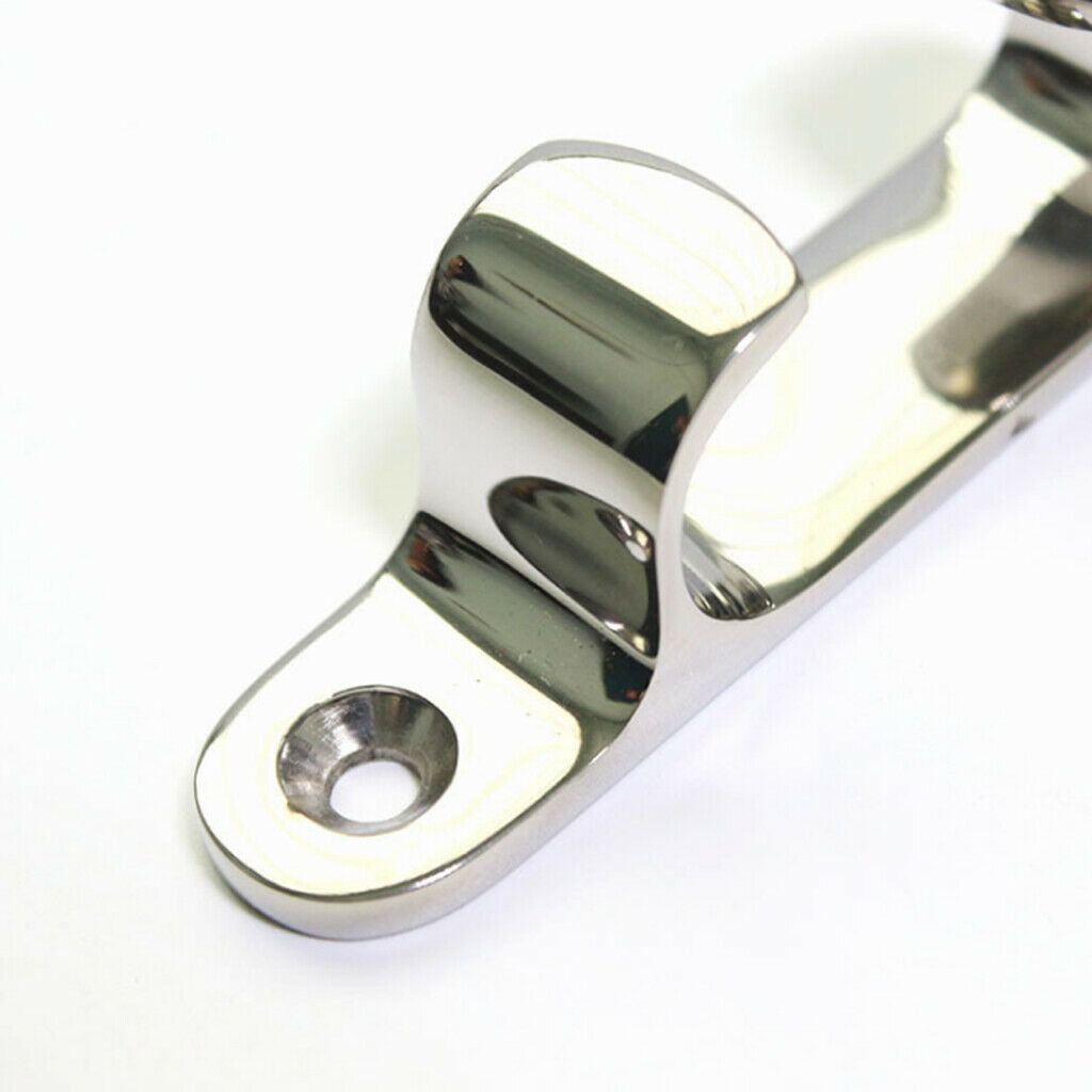 Stainless Steel 5 Inch 125mm Boat Cleat Line Straight Bow Chock for Boats Marine