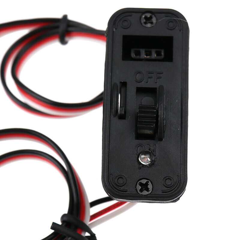 1Pc RC Switch Connectors Heavy Duty RC Switch With LED JR RC On/Off Conne.l8