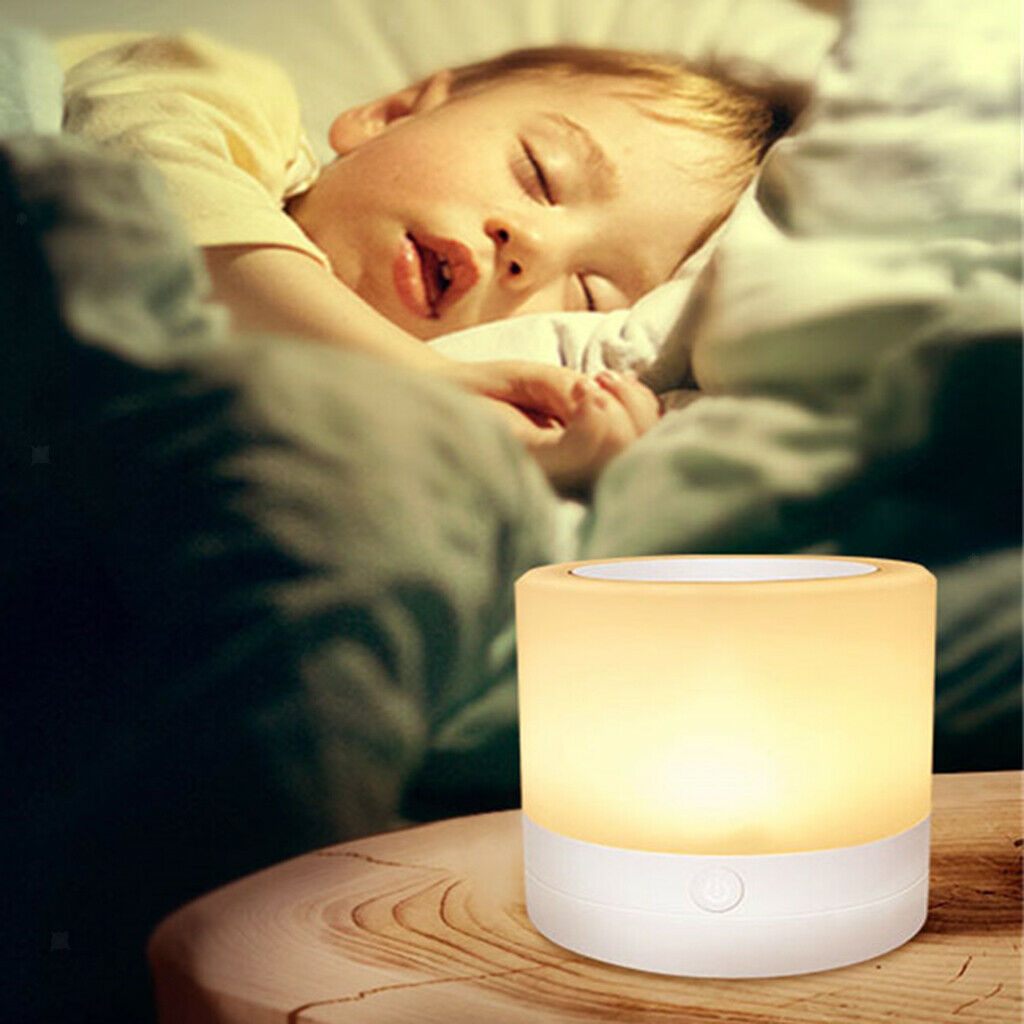 Night Light Baby Kids Room Tabletop Lamp Tent Lantern DC5V Rechargeable