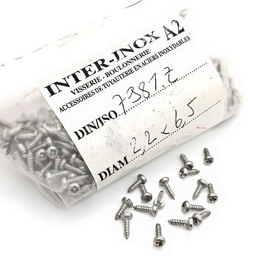 [500pcs] 7981-2-2.2X6.5 Fi=2.2X6.5/DIN7981Z ISO7049 SCREW