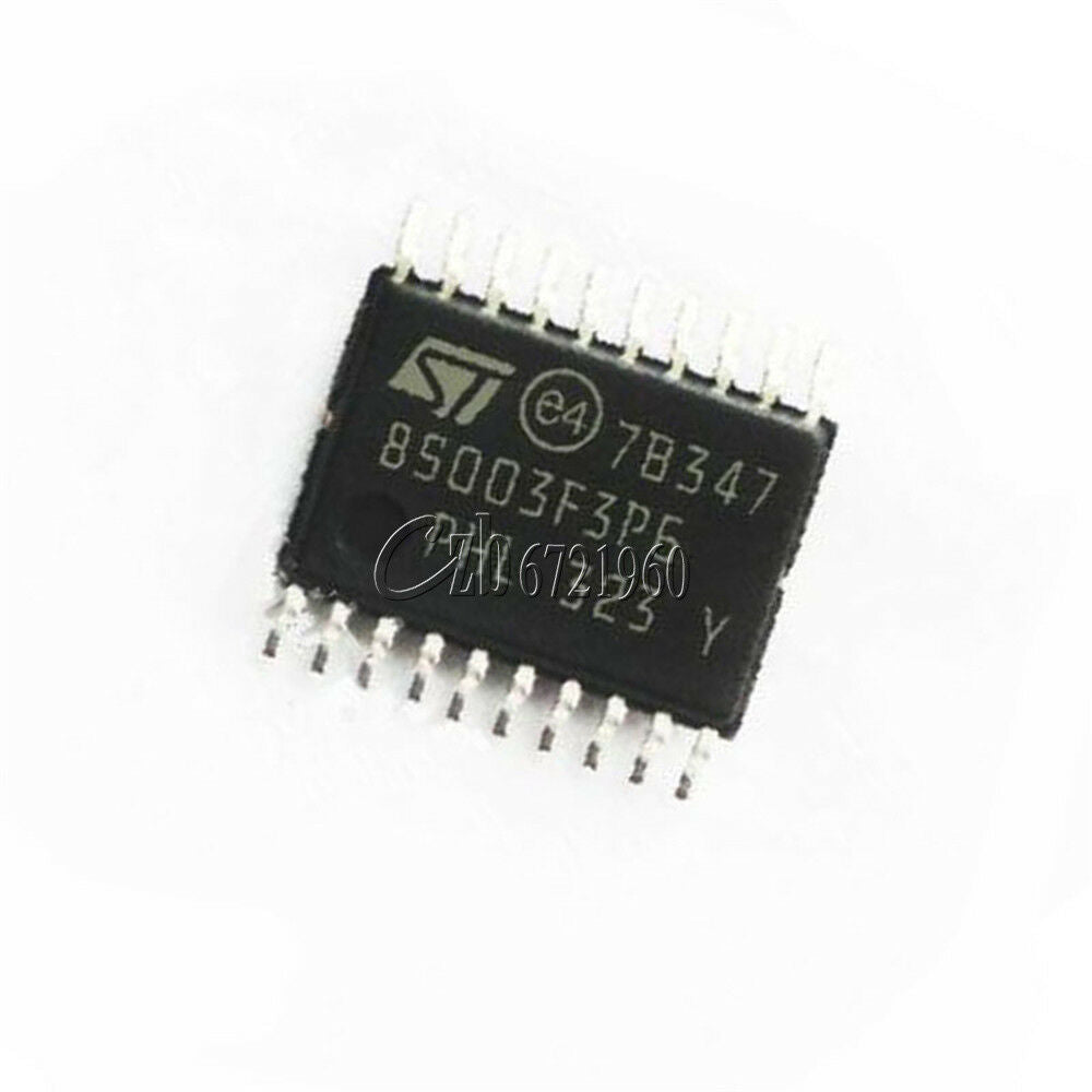 5PCS STM8S003F3P6 Manu:ST Encapsulation:TSSOP-20 8-Bit Microcontroller IC