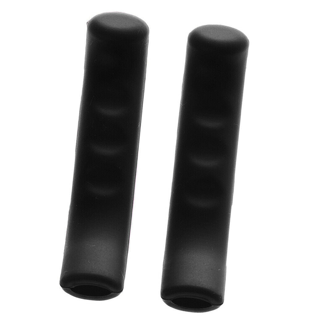 2 Pairs of Silicone Anti-slip  Brake Lever Grip Protective Covers
