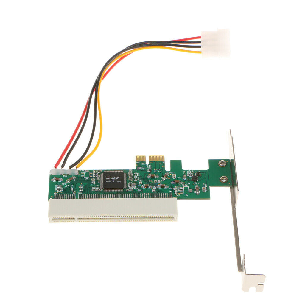 2x High Efficiency PCI-Express PCI-E to PCI Riser Card Converter for PC