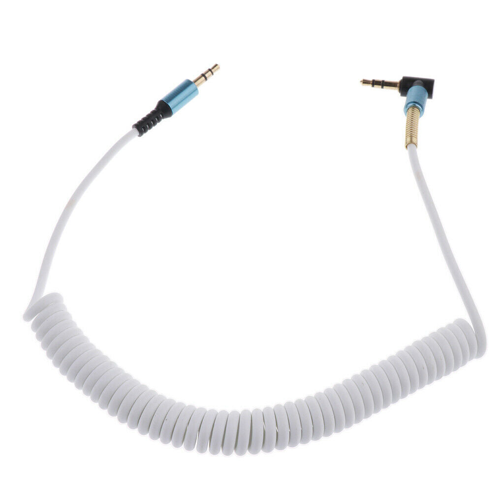 2 Pcs 3.5mm AUX Cord Male to Male Stereo Audio Cable for  MP3