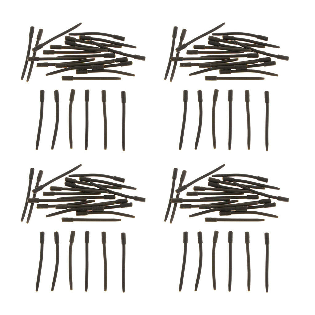 100Pcs Lightweight Inline Lead Inserts Sleeves Rig Tube Carp Fishing Tackle