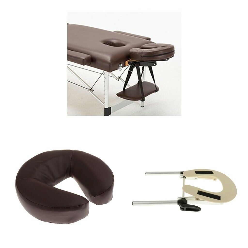 Universal Face Pillow Cushion w/Adjustable headrest for massage table Salon Use