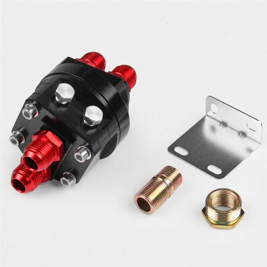 1 Set Oil Filter Relocation Male Sandwich Fitting Adapter Kit 3/4X16 / 20X1.5