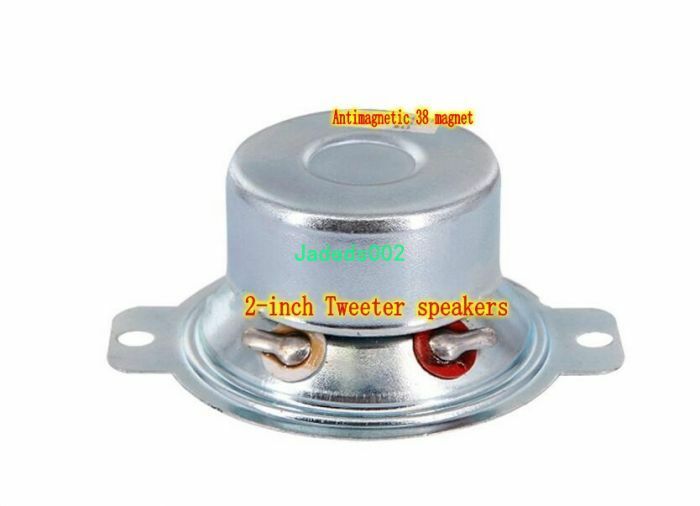 2pcs 2"inch tweeter 8ohm 8Ω 10W Anti-magnetic Speaker loudspeaker Home Audio