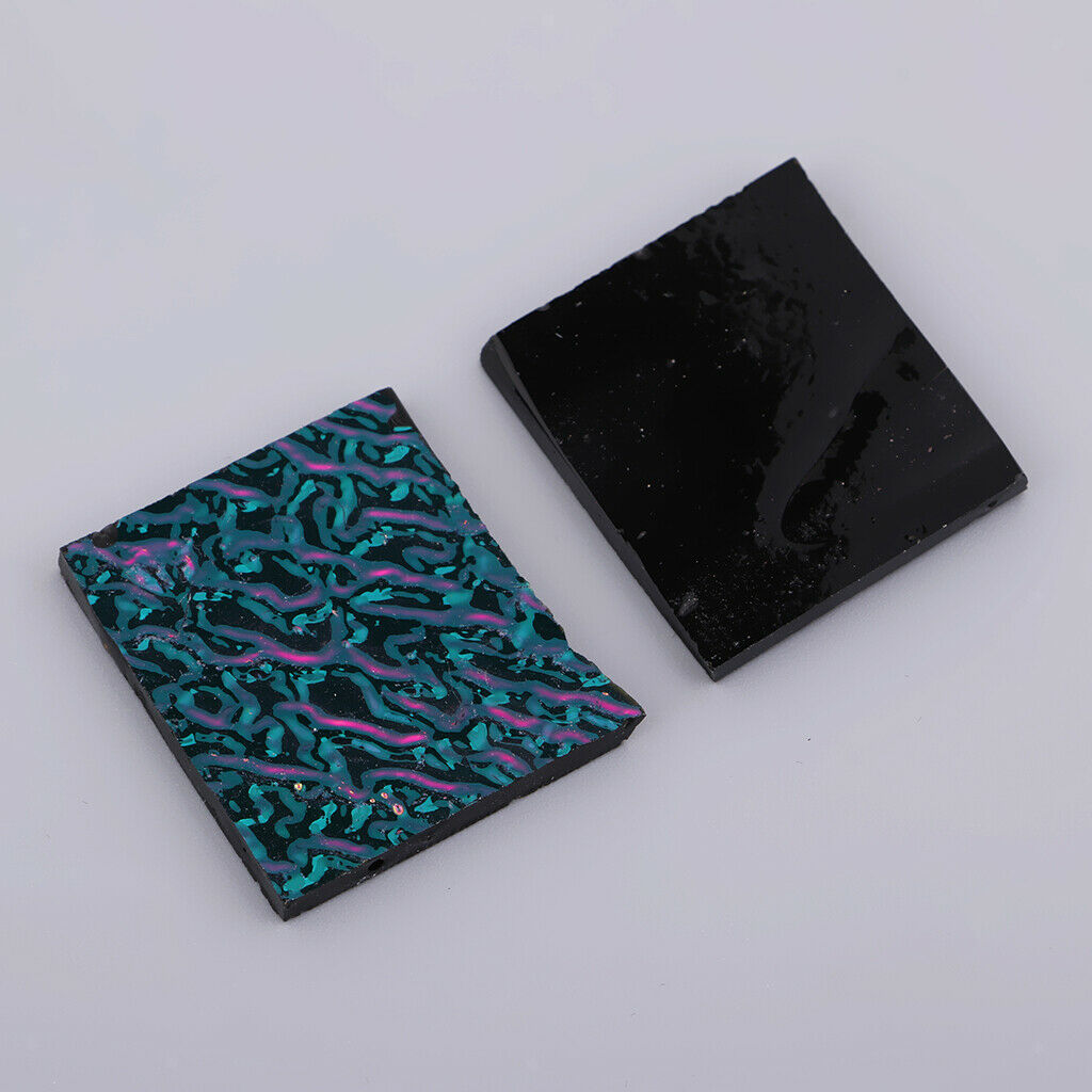 28g Assorted Mixed Dichroic Film Fusing Glass Fusible Glass DIY Jewlery