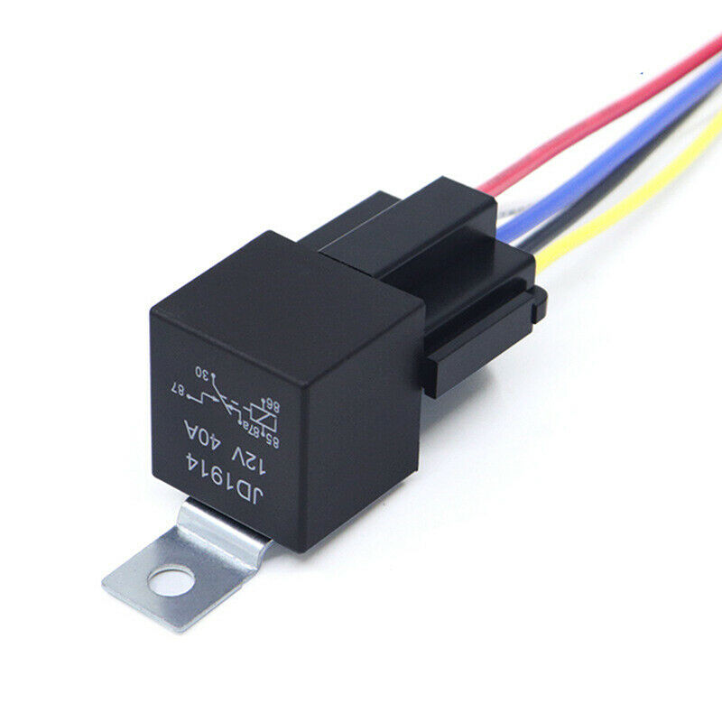 5 Pin 40A Waterproof Car Relay Long Life Automotive DC Relays Air Light  WF