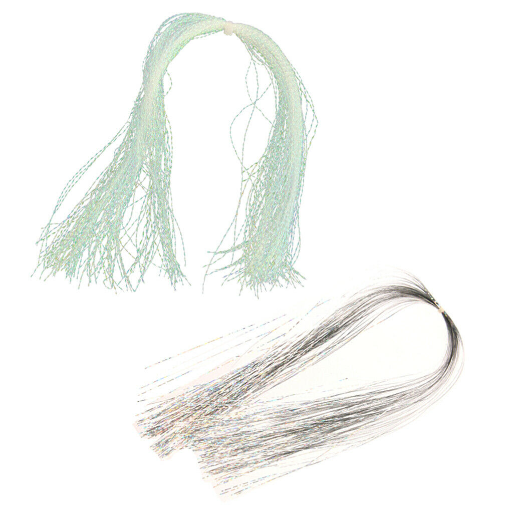 2 Bags of Fly Tying Material Fishing Lures Tying Fly Fishing Accessories for