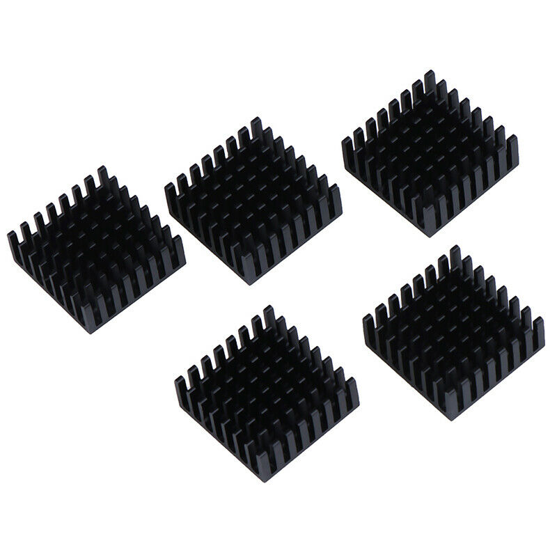 5pcs 25*25*10mm Aluminum Cooler Radiator Electronic Chip Heats..l8