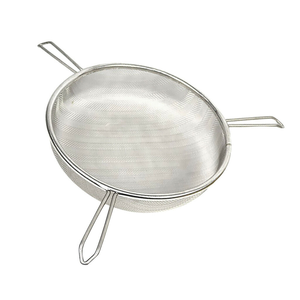 Beekeeping Honey Strainer 10" Dia Durable Stainless Steel with 3 Arms Handle