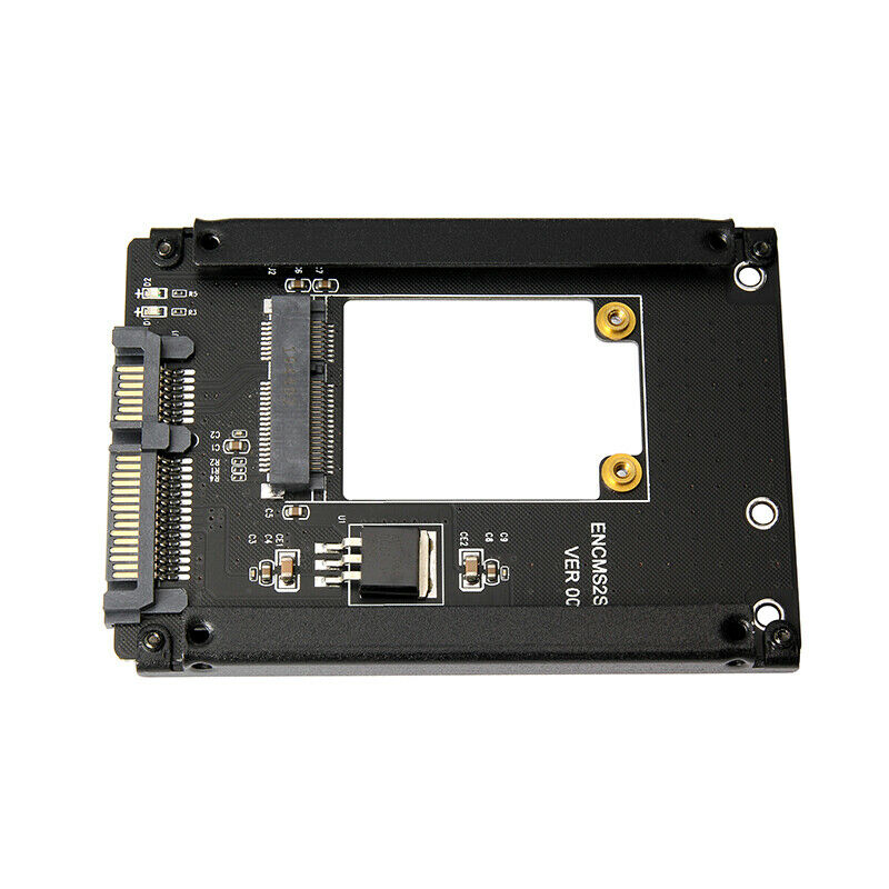 mSATA PCI-E SSD to 2.5" SATA 3.0 6Gbps Adapter Card Expansion Converter card