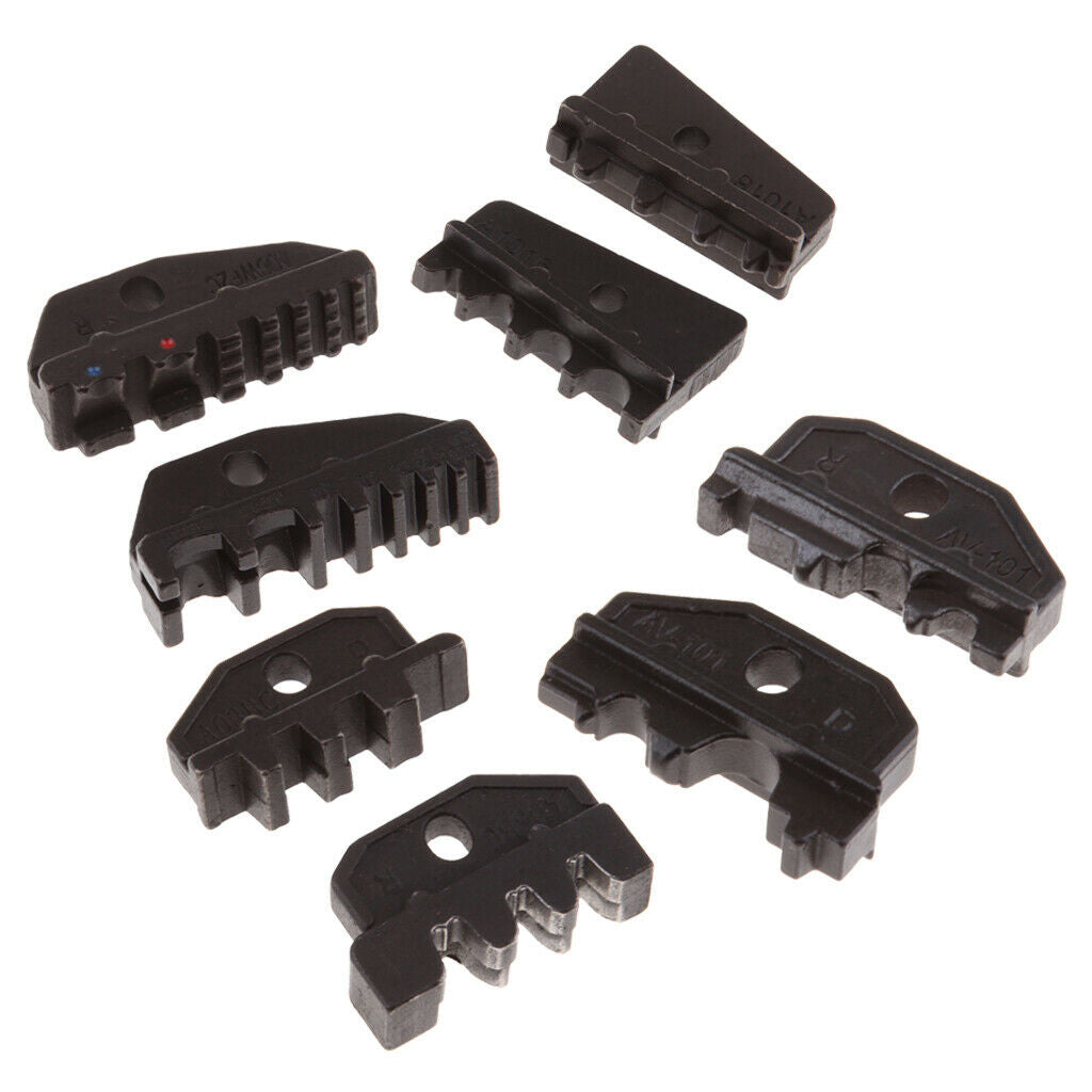 4Pcs Crimping Tools Interchangeable Die Set Insulated Non-insulated Terminal