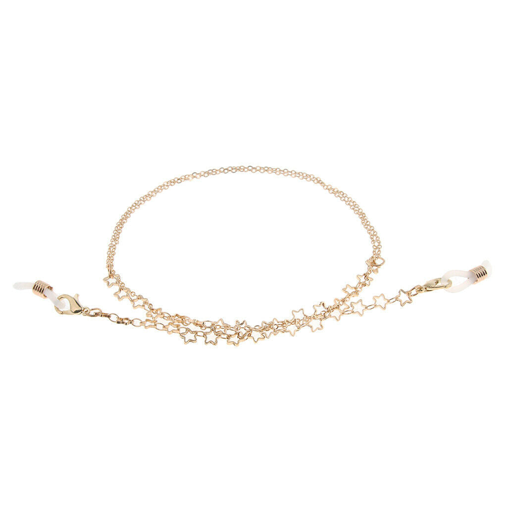 Metal Eyeglass Eyeglass Beaded Eyeglasses Cord Reading Glasses Goggles Chain