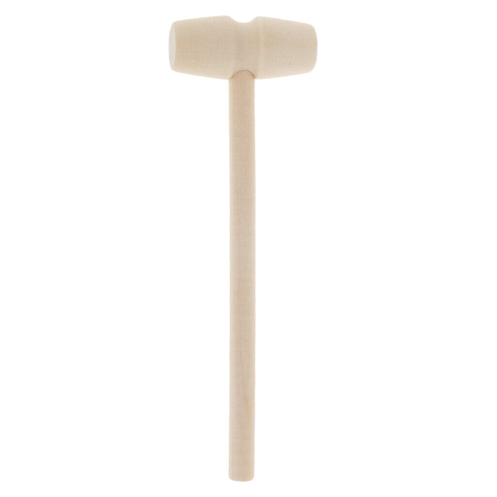 Prettyia 20x Wooden Hammer Wood Mallets Small for Seafood Lobster Crackers Lots